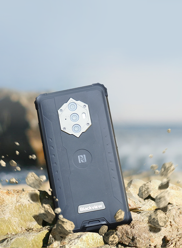 Blackview BV6600E 5.7インチ 32GB Android 11 Blackview BV6600Eビッグバッテリー8580mah頑丈なスマートフォン