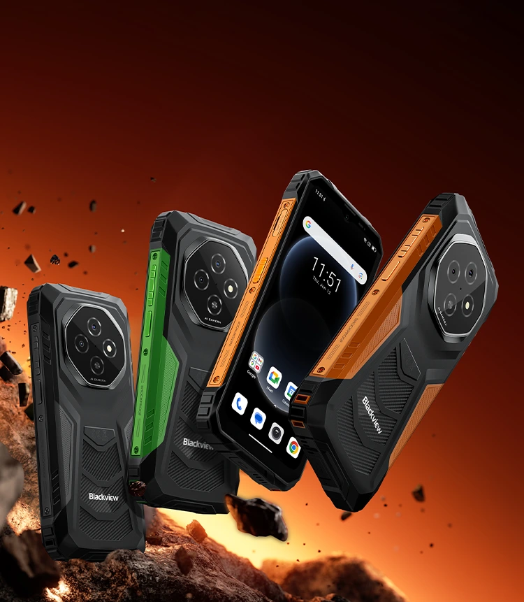 Blackview XPLORE 1 デュアルディスプレイ 20000mAh 170LM フラッシュ