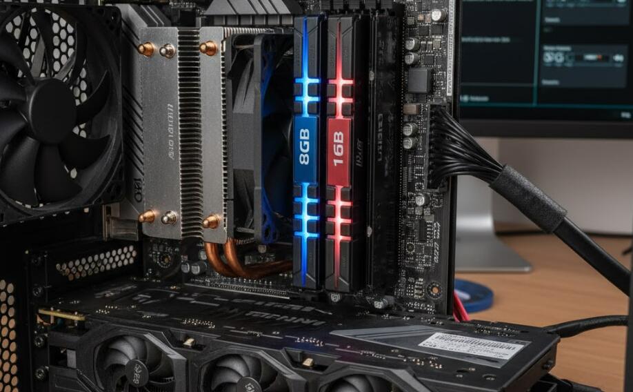 8GB and 16GB RAM sticks