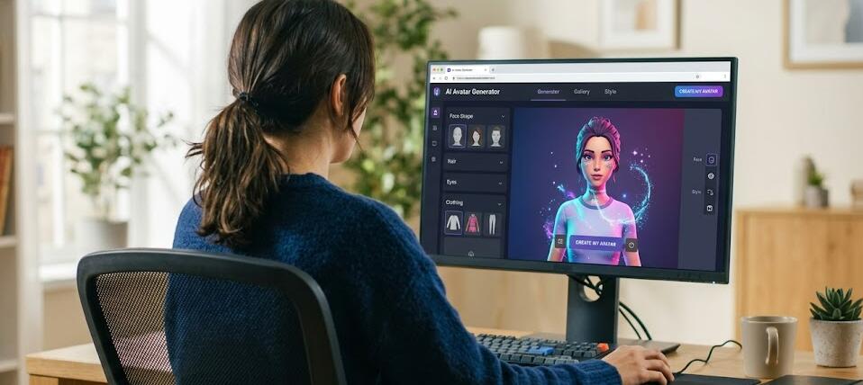 Online AI avatar generator