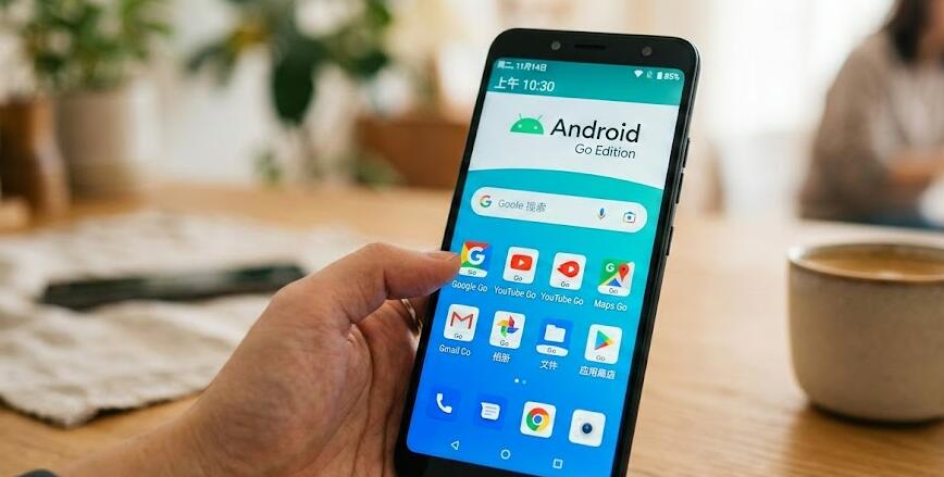 Android Go on smartphone