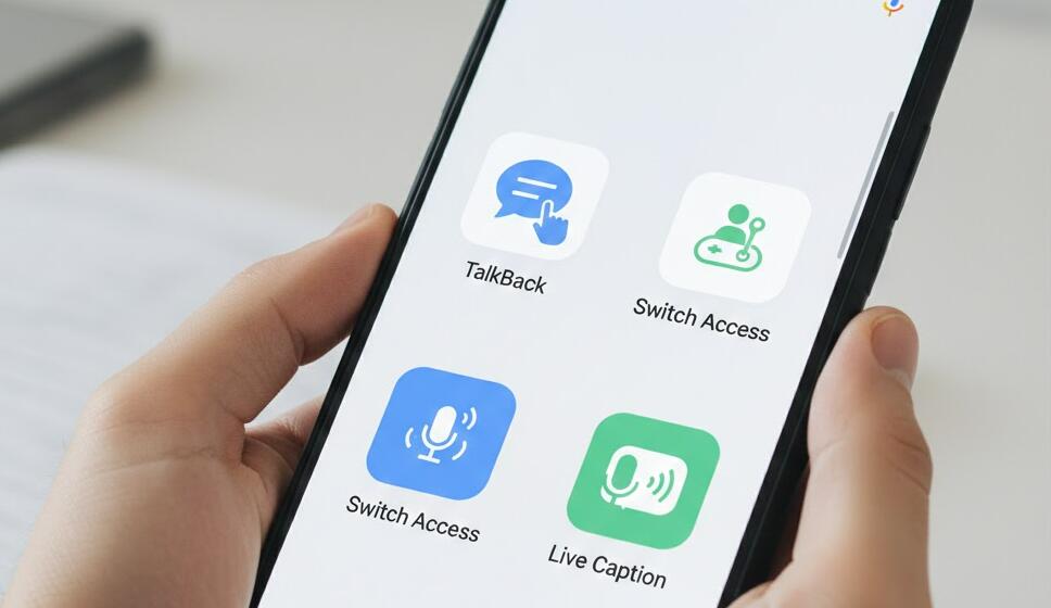 Android Accessibility Suite on phone