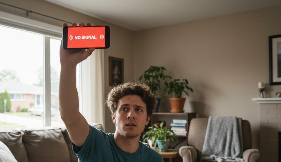 Bad cell phone signal at home