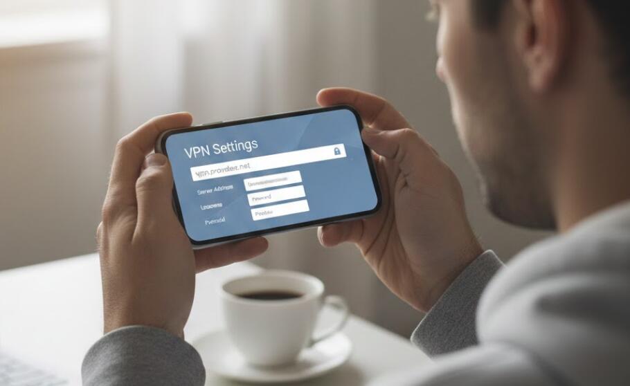 VPN setting on phone