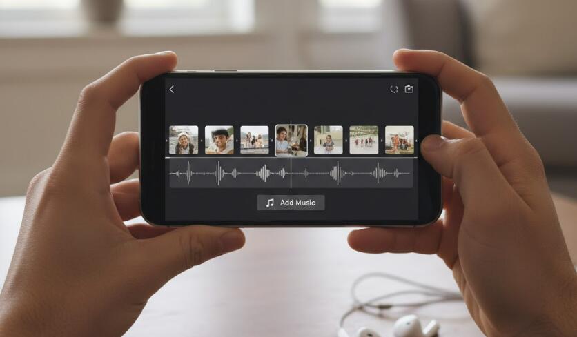 Photo video with music