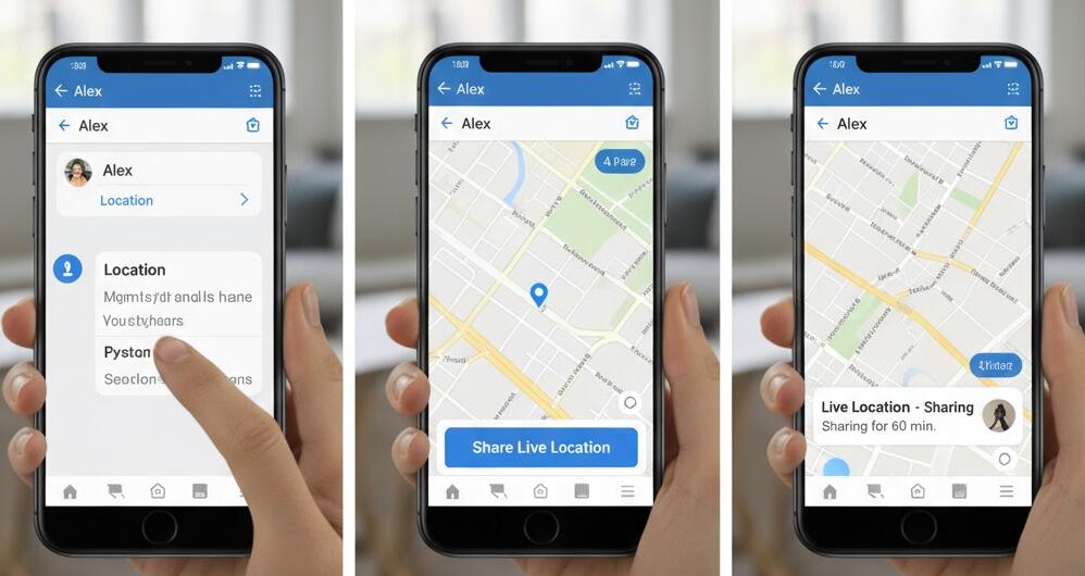 Messenger on the phone