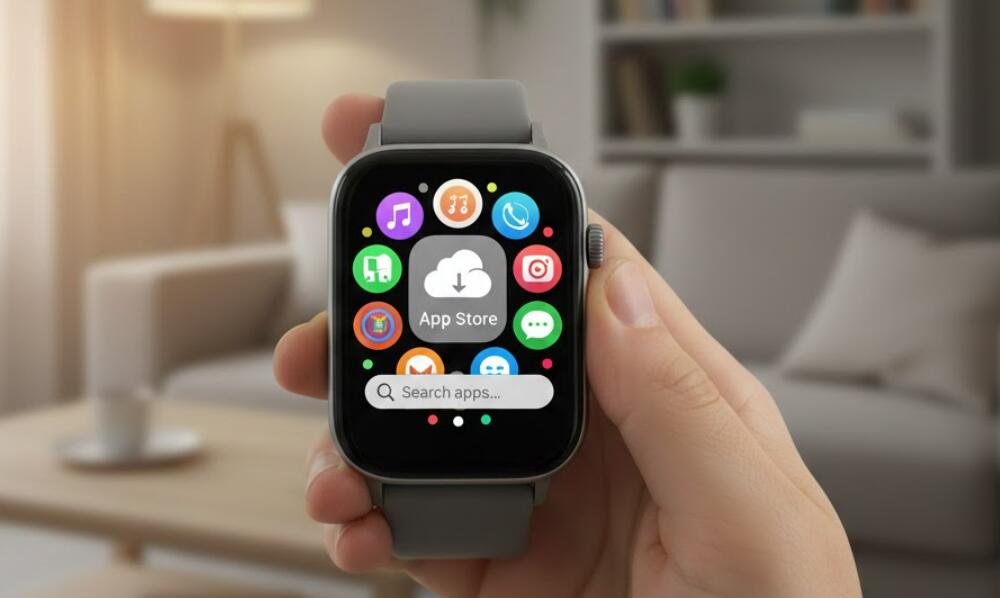 Apps on smartwatch