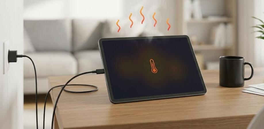 Tablet overheat when charging