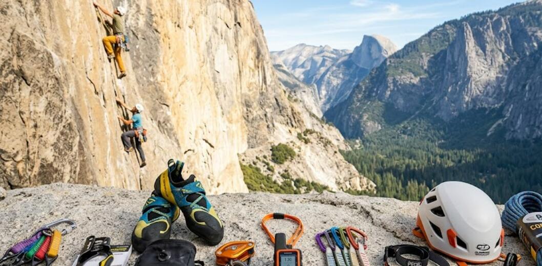 People rock climbing outdoors