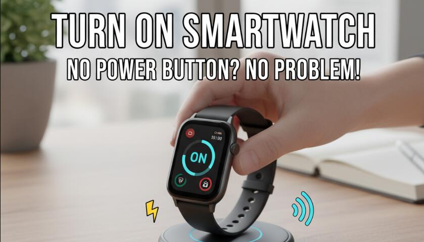 Turn on smartwatch