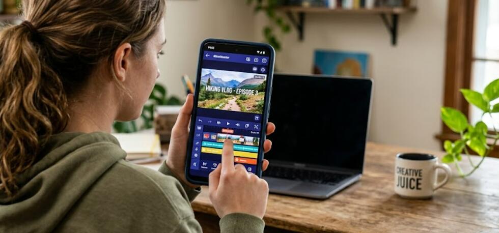 Editing videos on smartphone