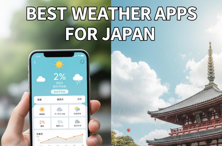 Weather apps for Japan