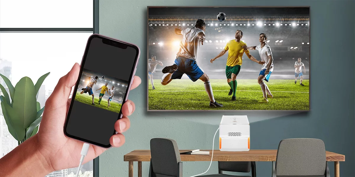 Enjoy phone's video on TV