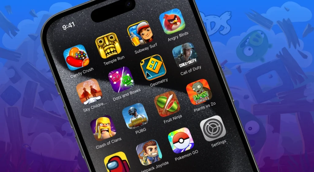 Jeux mobiles