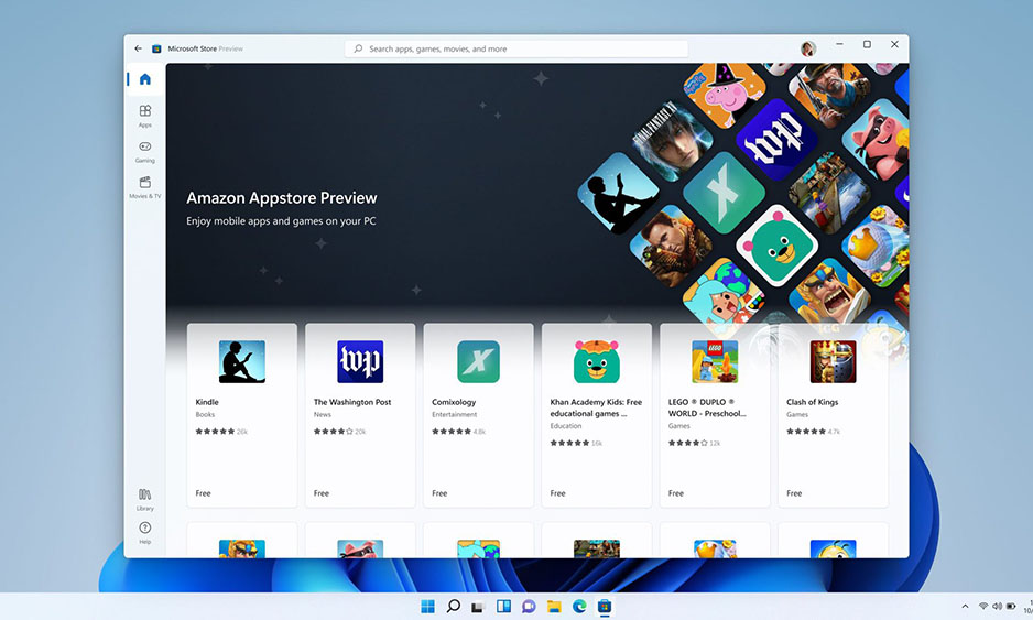 Windows 11 run Android apps