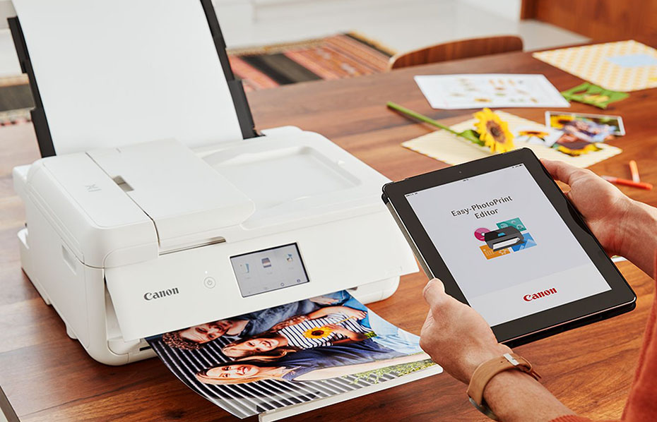 Print files from tablet