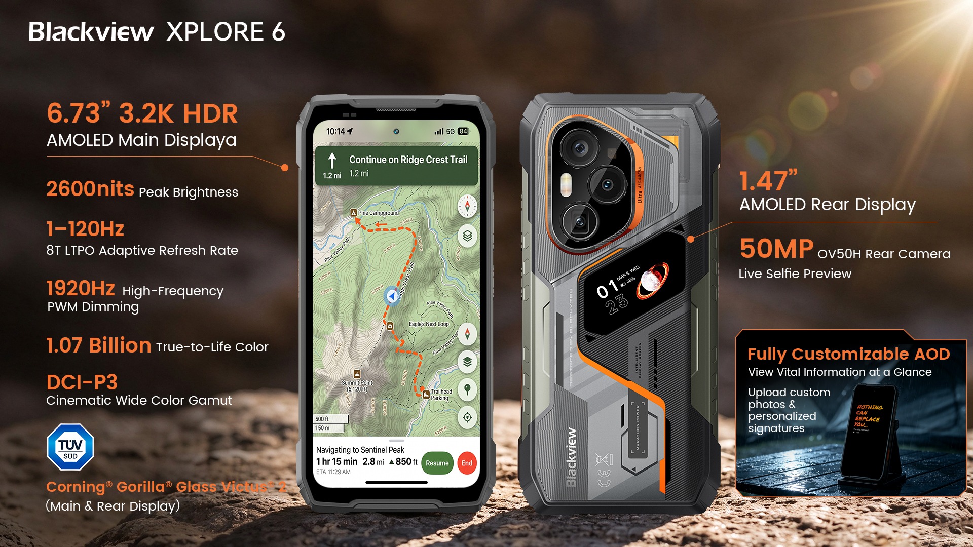 Blackview XPLORE 6 product illustration