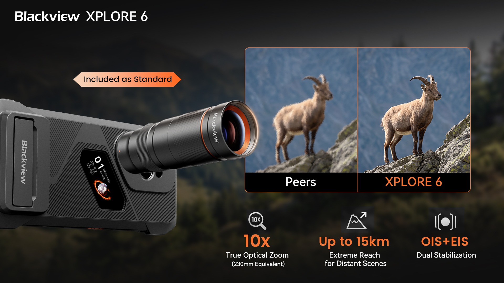 Blackview XPLORE 6 product illustration