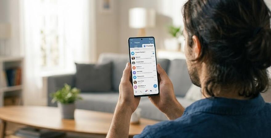 Telegram Premium в телефоне