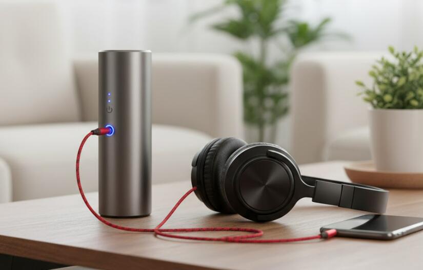 Bluetooth speaker and wired headphones