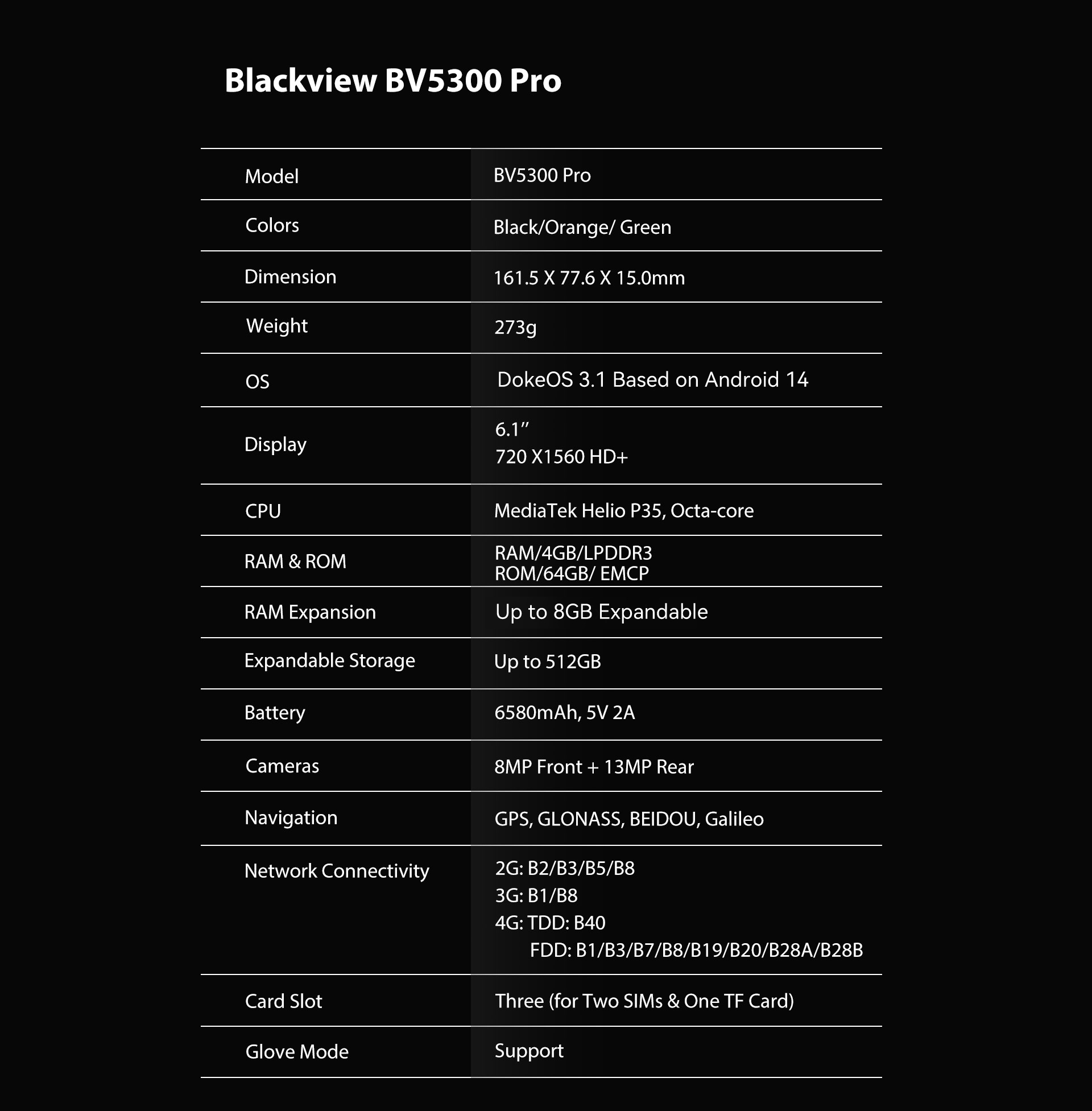 BV5300 Pro