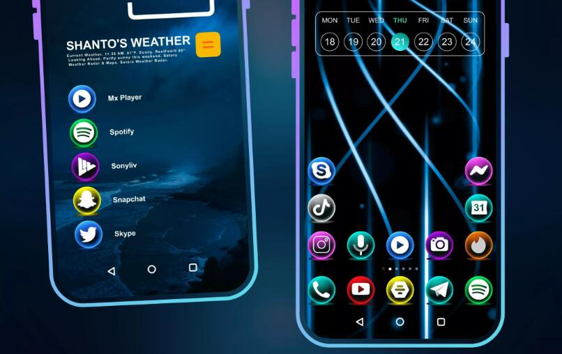 Change app icons on Android