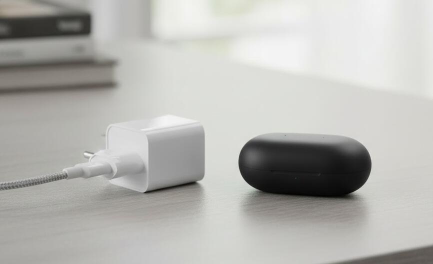 Зарядное устройство для телефона и наушники