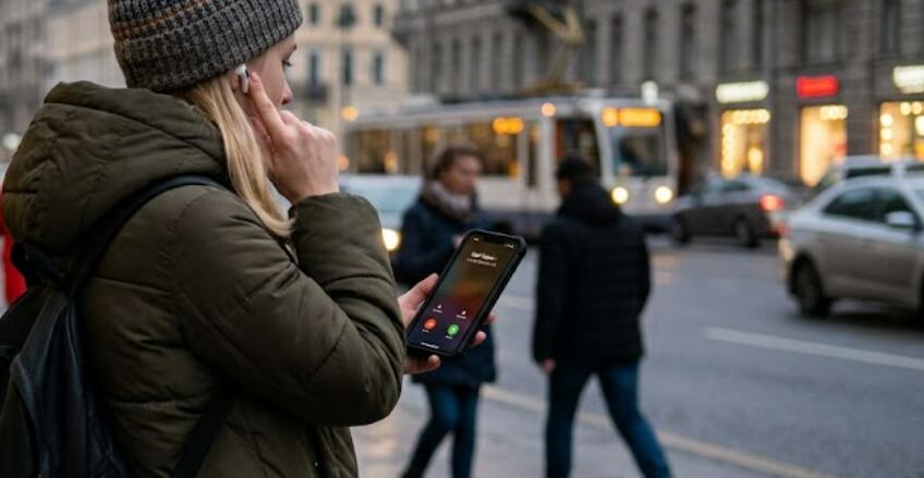 Российская студентка не может отвечать на звонки с помощью своих Bluetooth-наушников