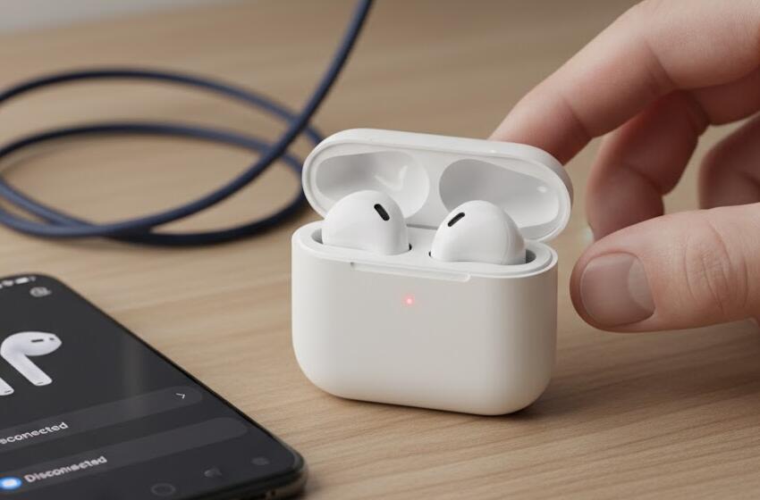 Чехол для беспроводной зарядки наушников