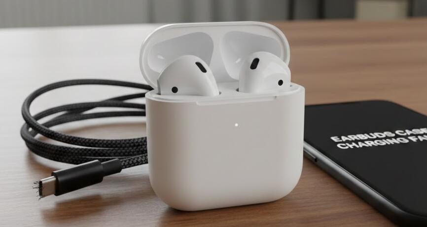 Чехол для беспроводной зарядки наушников