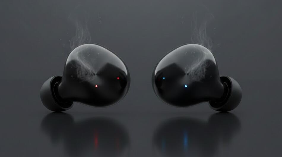 Индикатор наушников мигает