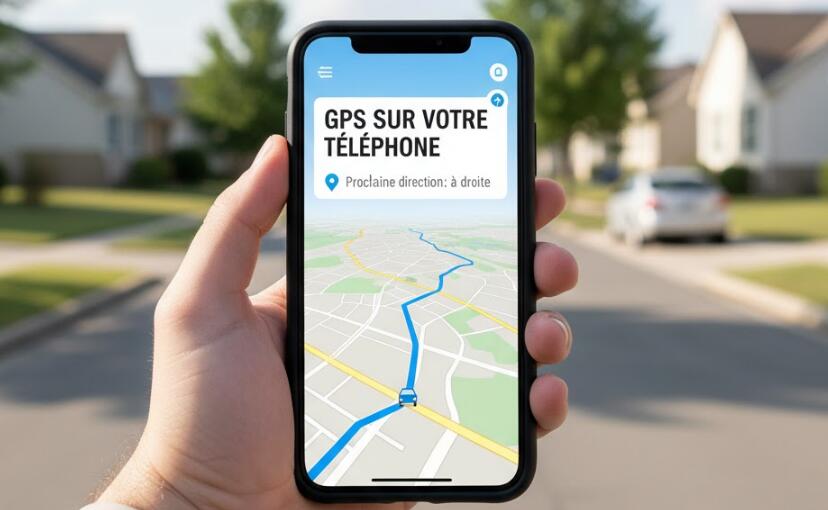 GPS dans le téléphone