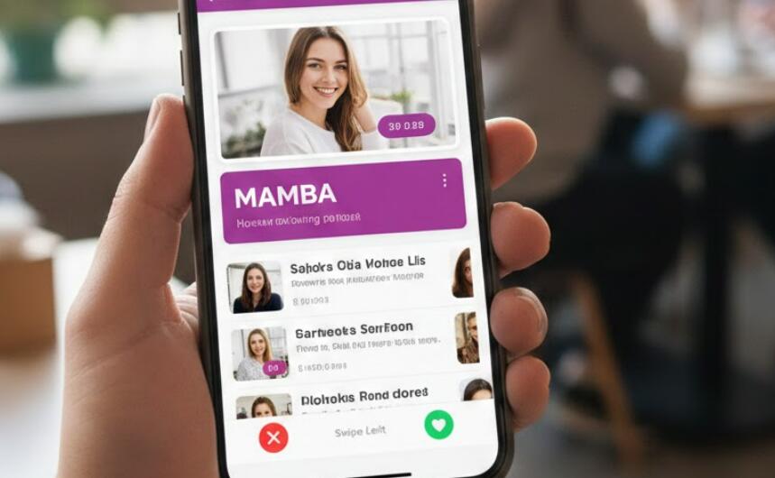 Войдите в Mamba на телефоне