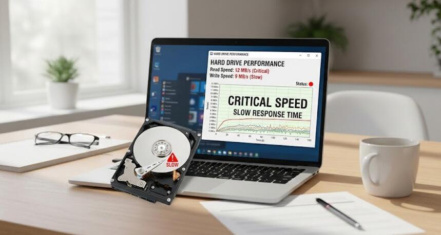 Медленный жесткий диск