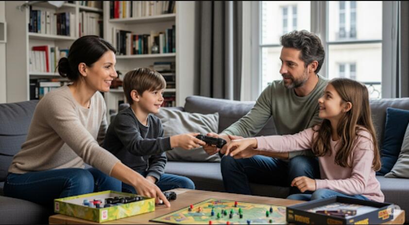 Aider les enfants à se débarrasser des jeux