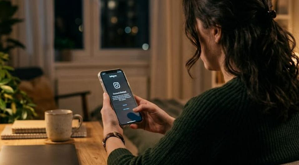 Аккаунт в Instagram был удален с телефона