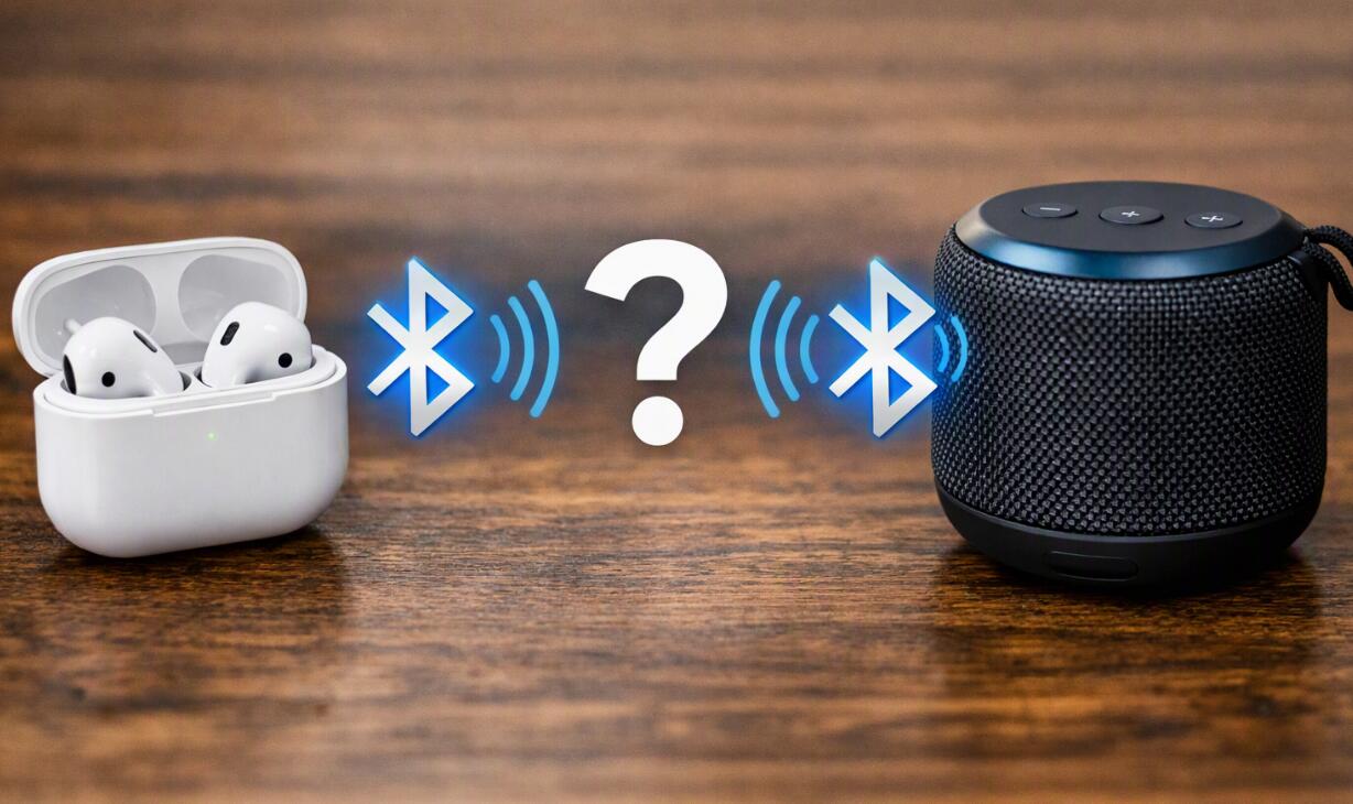 TWS-наушники и Bluetooth-колонке