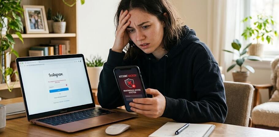Мой аккаунт в Instagram взломали