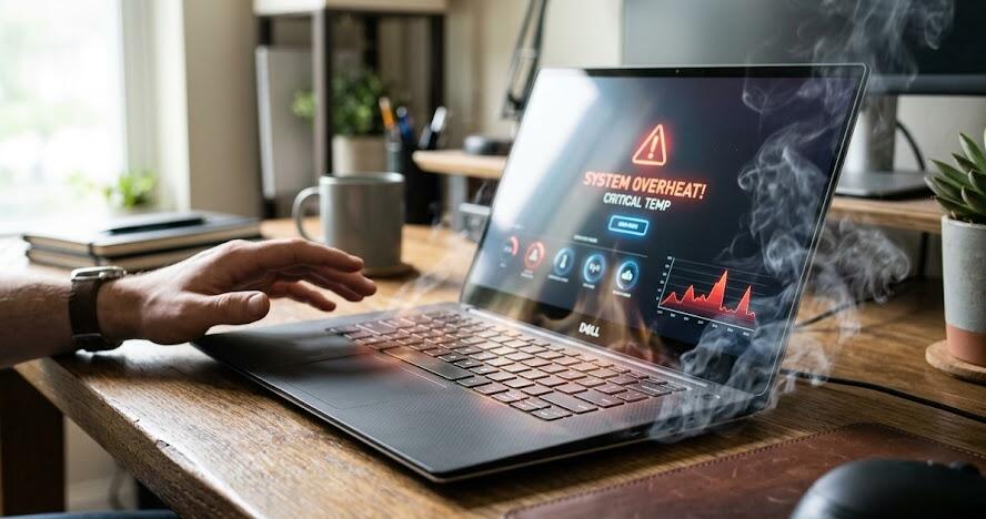 Ноутбук перегревается