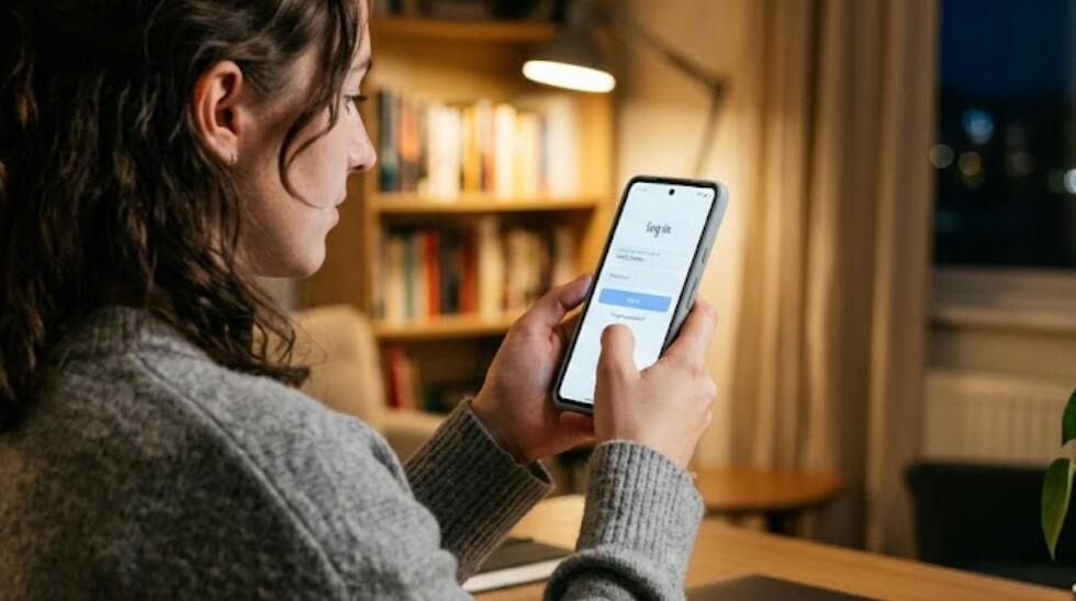 Войдите в Instagram с другого телефона