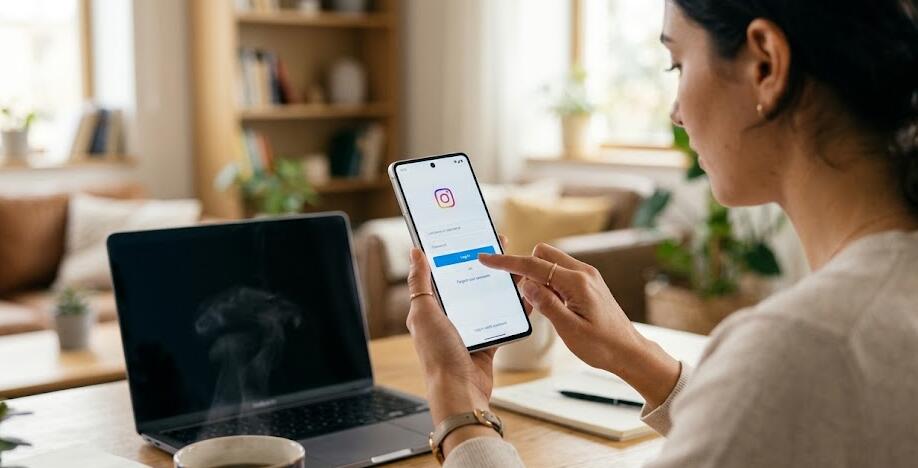 Войти в Instagram на новом телефоне