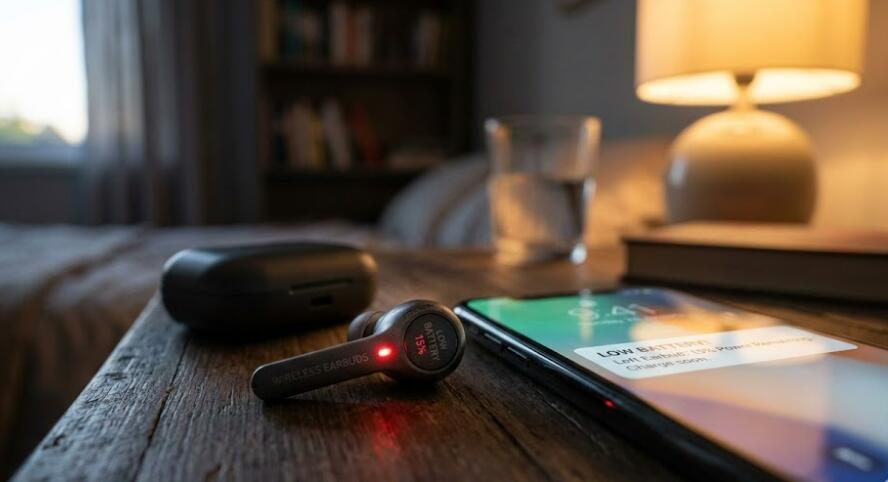 Беспроводные наушники разряжаются