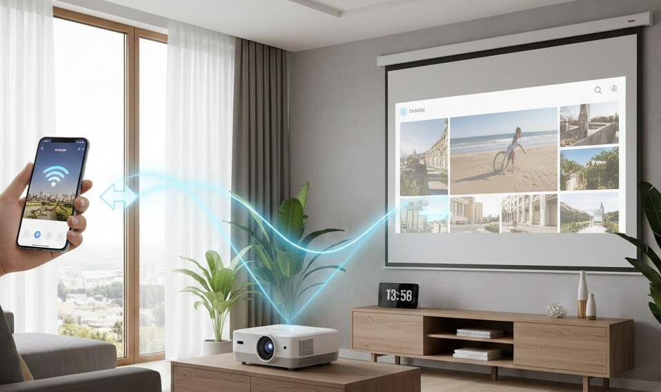 Smartphone and projector