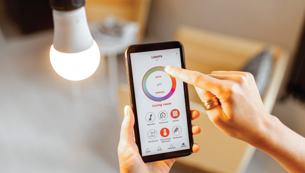 Smart light at home