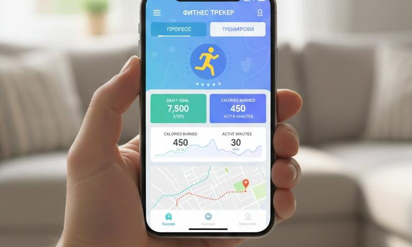 фитнес-приложений в телефоне