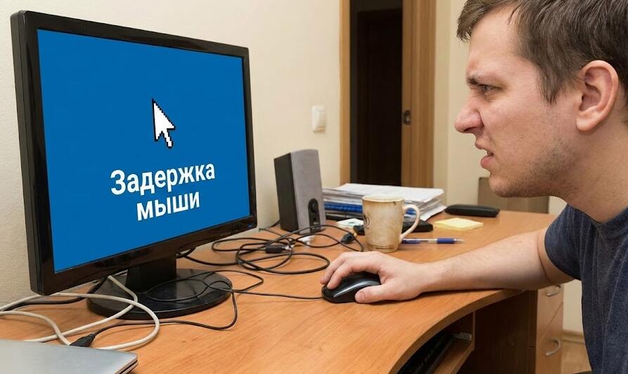 Задержка мыши