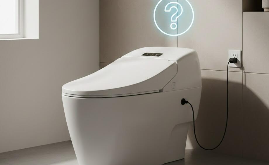 Smart toilet at home