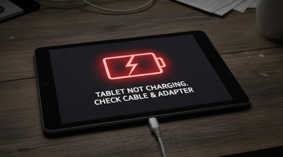 Tablette qui ne charge pas