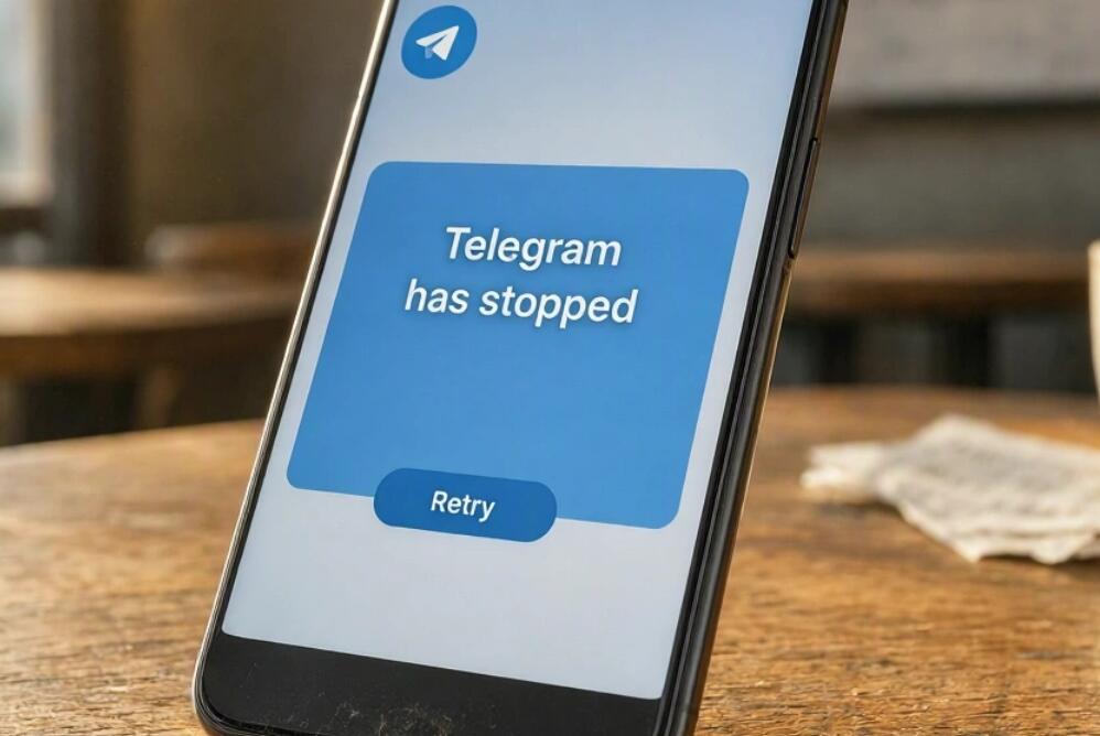 Telegram stop working on the phone
