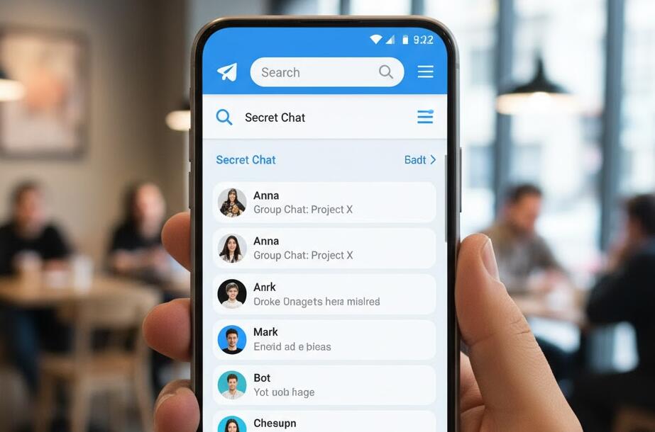 Telegram на телефоне